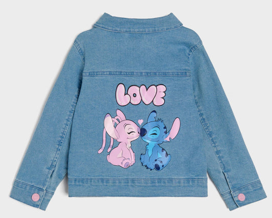 Veste en Jean Stitch Disney Bébé & Fille 1 à 4 ans ref 977 ALL FOR KIDS