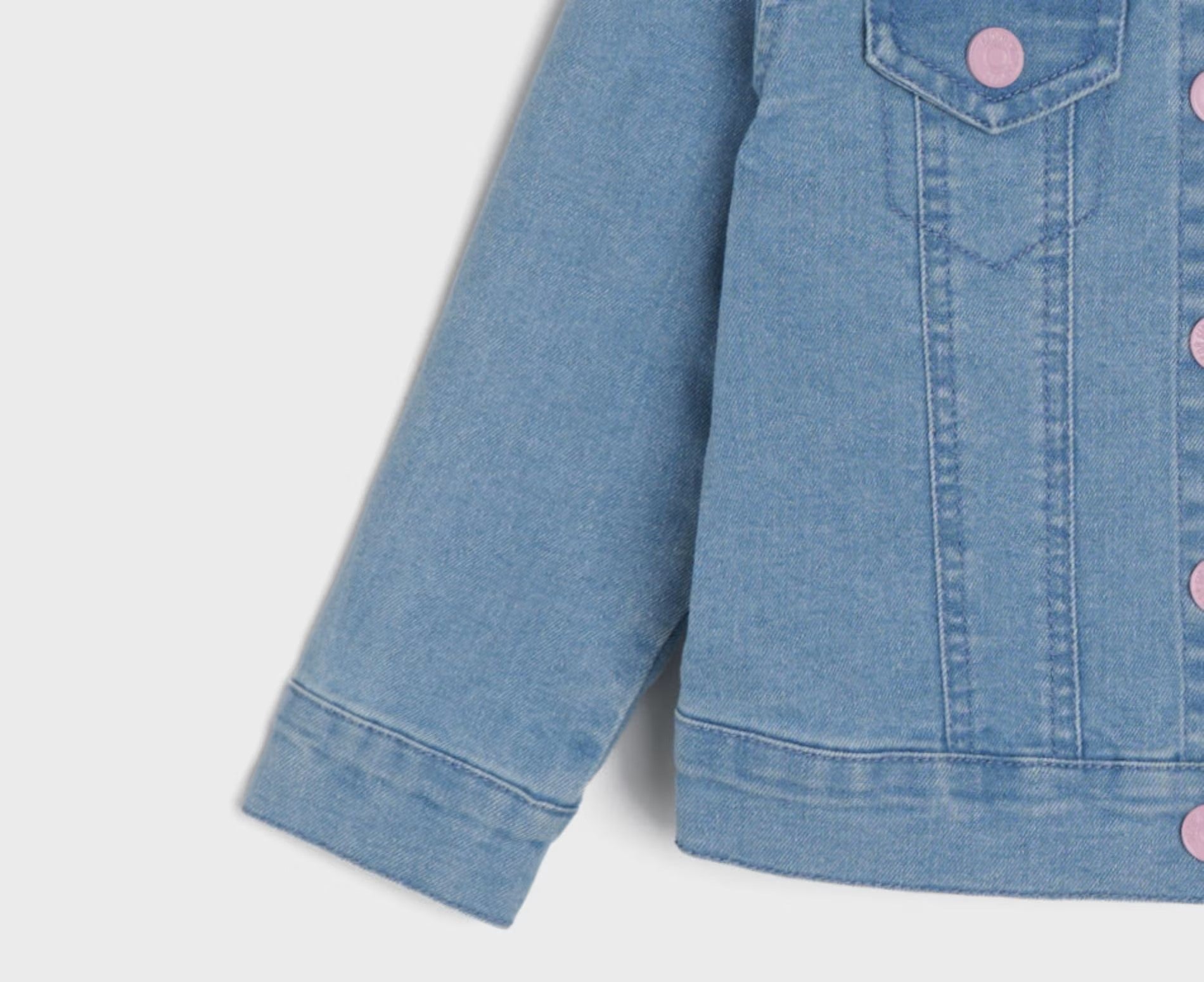 Veste en Jean Stitch Disney Bébé & Fille 1 à 4 ans ref 977 ALL FOR KIDS